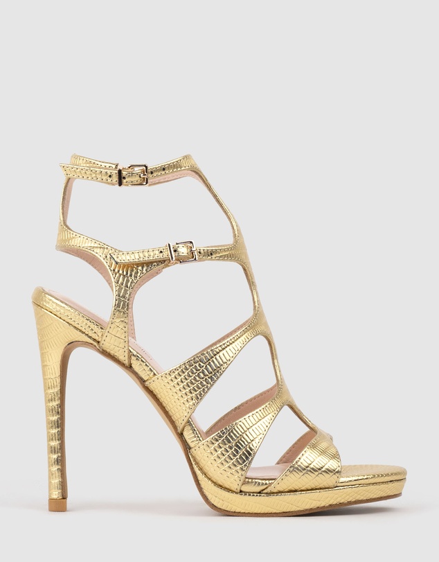 Edward Meller - WARRIOR110 Gladiator Platform Sandal
