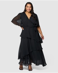 Pink Dusk by Curve Project - Hypnotic Maxi Dress