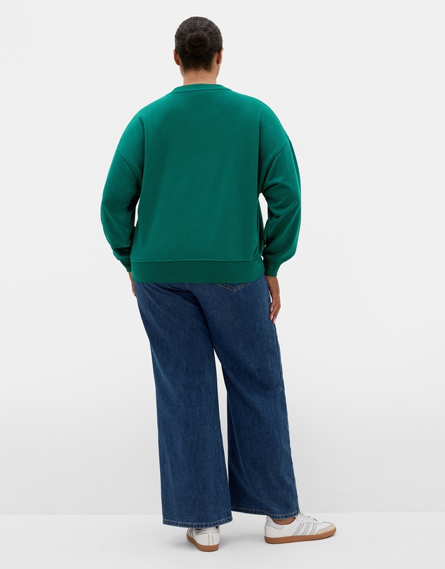 City Chic - Brooklyn Crew Neck Sweatshirt