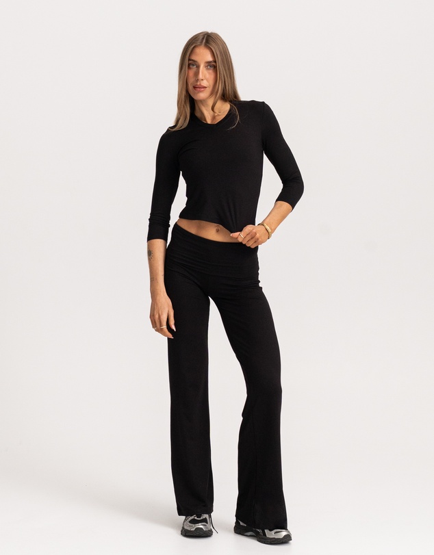 HyperLuxe The Label - Fold Over Pant
