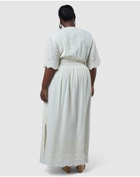 The Poetic Gypsy - Artisan Broderie Maxi Dress