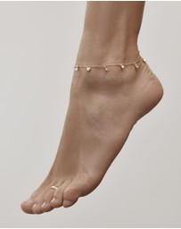 By Charlotte - Breathe in Stillness Anklet
