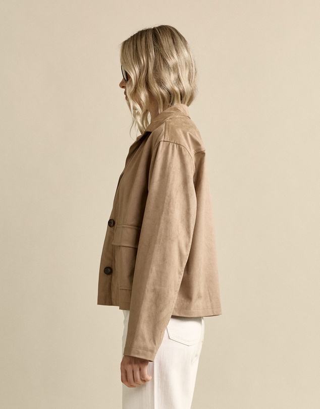 MVN - Faux Suede Jacket