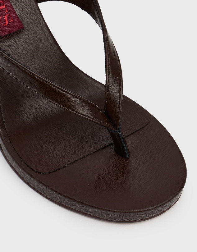 Betts - Shameless Slingback Thong Wedge Sandals