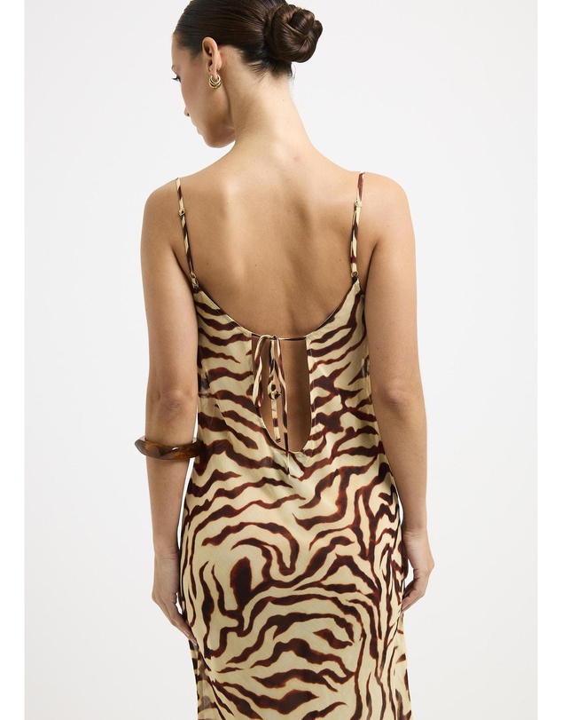 Alice In The Eve - Linda Sheer Slip Maxi Dress