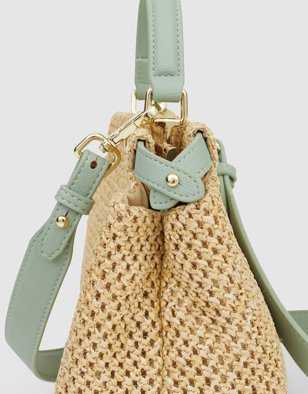 Review - Serena Raffia Bag