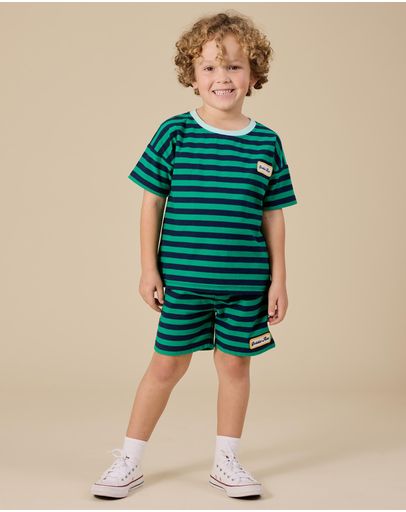 Emerald & Navy
