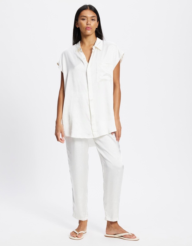 Merlino Street - Minerva Sleeveless Button Up Shirt