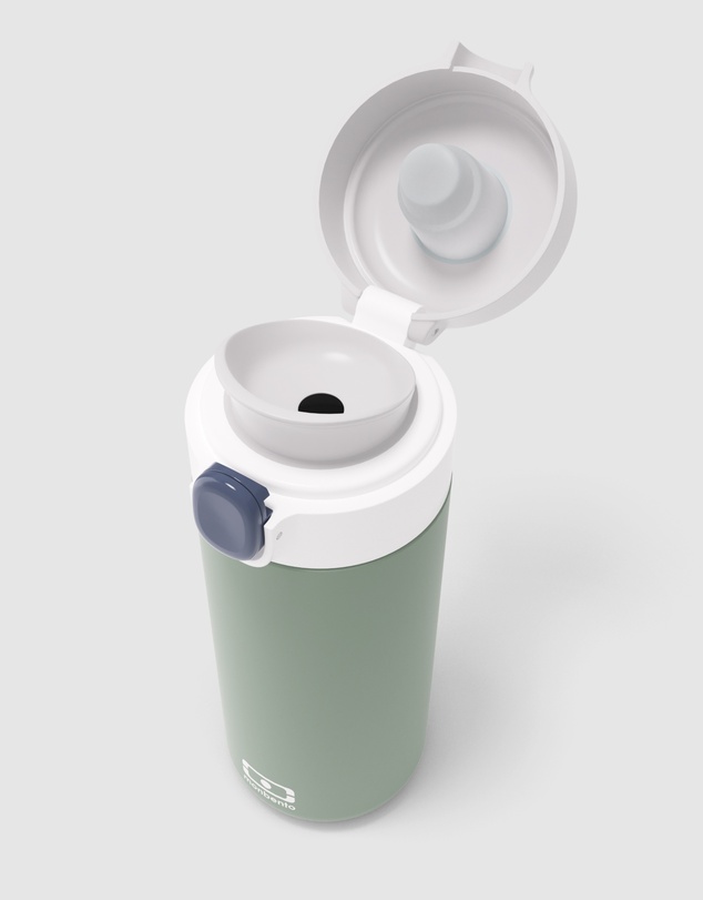 Monbento - Monbento Mb Pop Insulated Bottle - Green Natural