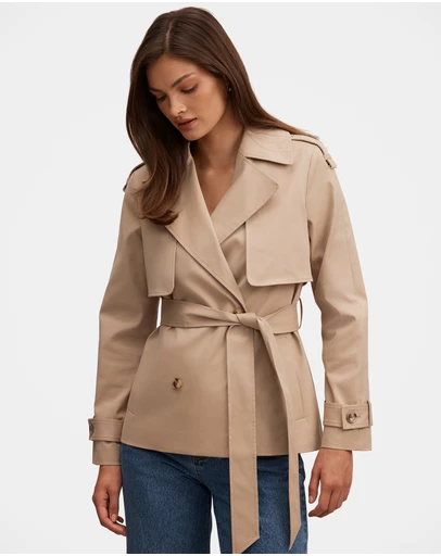 Forever New - Teagan Short Trench Coat
