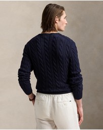 Polo Ralph Lauren - ICONIC EXCLUSIVE - Driver Cable Knit Long Sleeve Sweater