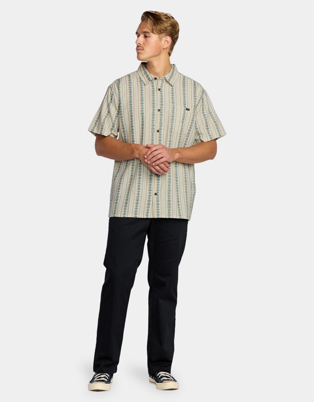 Billabong - Mens Sundays Jaquard Short Sleeve Shirt