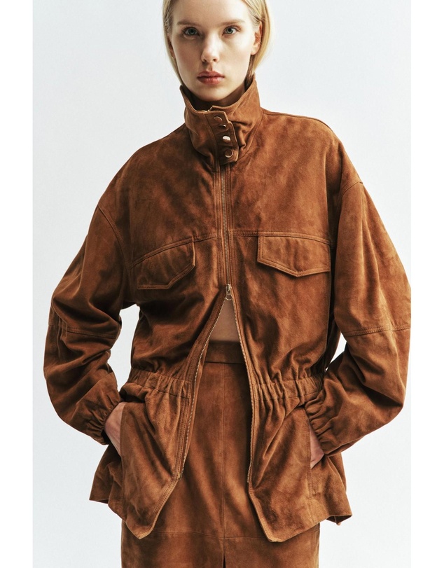 Bardot - Anja Genuine Suede Jacket