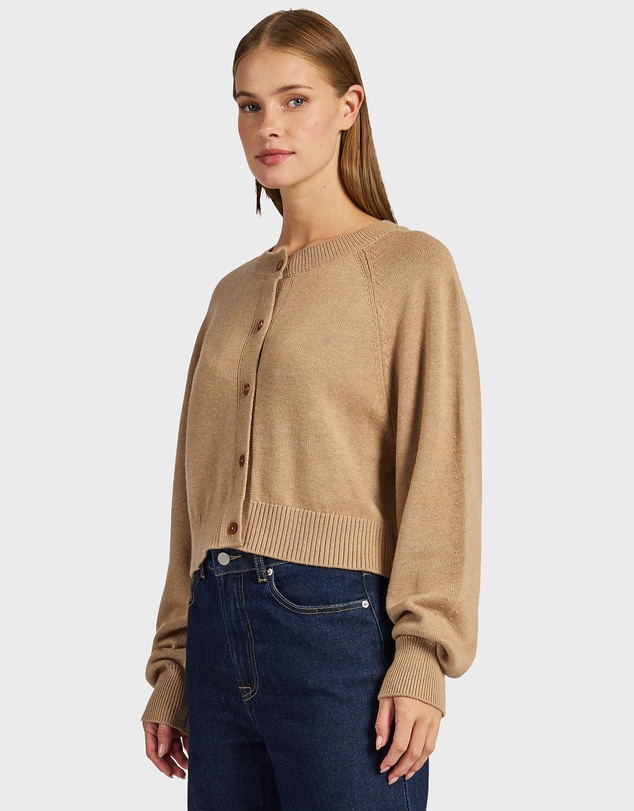 Academy Brand - Flora Crew Knit Cardigan