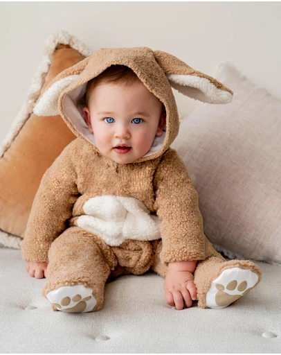 Bebe by Minihaha - Sherpa Bunny Onesie - Babies