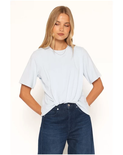 Petal & Pup - Landon Knit Top - Pale Blue