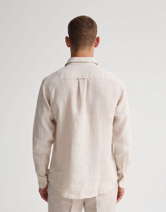 Oxford - Cooper Ls Organic Linen Shirt