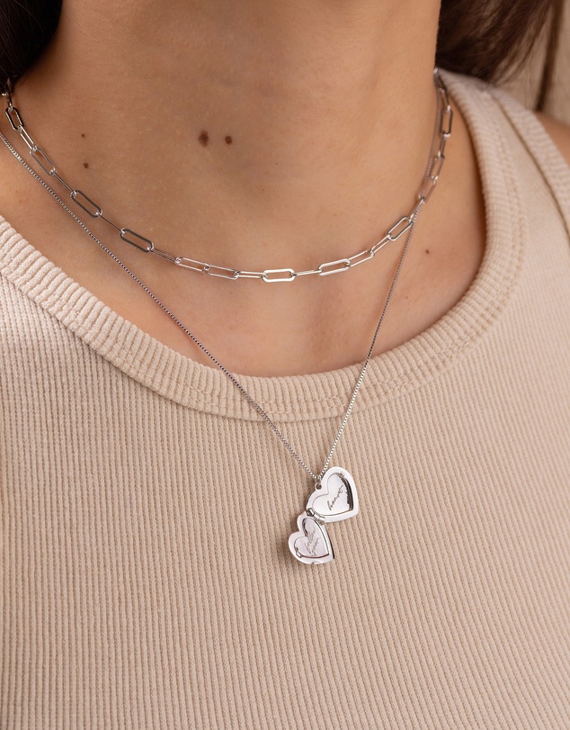 Wanderlust + Co - Harper Silver Chain Necklace