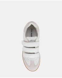 Steve Madden - Daybreak White Leather Sneakers