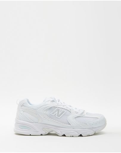 Retro White & Silver