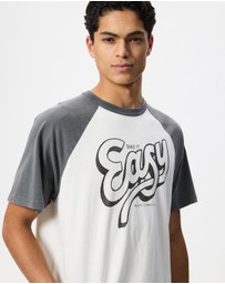 Nudie Jeans - Roy Take It Easy Raglan T-Shirt
