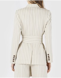 Amelius - Cardinal Striped Blazer