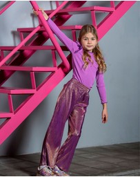 B.Nosy - Tonya Long Sleeve Frill Top - Kids-Teens