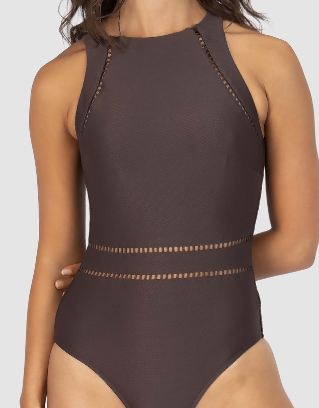Baku Swimwear - Rococco High Neck One Piece Swimsuit