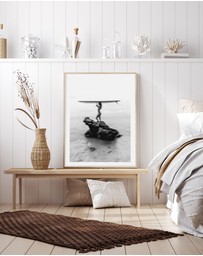 Olive et Oriel - Surf Check by Mario Stefanelli Art Print