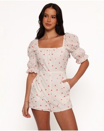 Petal & Pup - Emerson Playsuit - Ditsy Heart