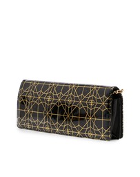 Pre-Loved by Azura Reborn - Pre-Loved Paris Moscou Vinyl Moujik Clutch with Chain