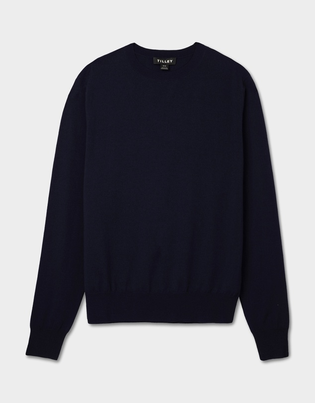 Tilley - Mens Stretch Merino Crew