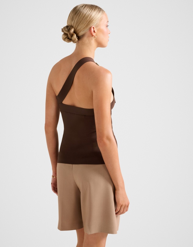 Forever New - Monroe Asymmetric Knitted Top