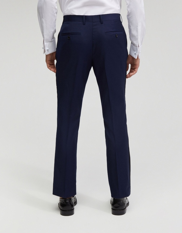 Oxford - Dinner Suit Trousers With Satin Tape