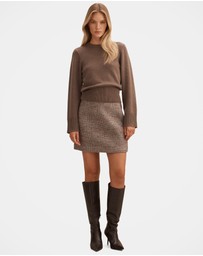 Forever New - Molly Check Mini Skirt