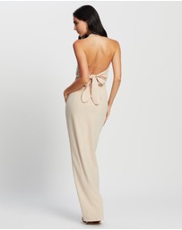 Romance by Honey and Beau - Isadora Halter Maxi Dress