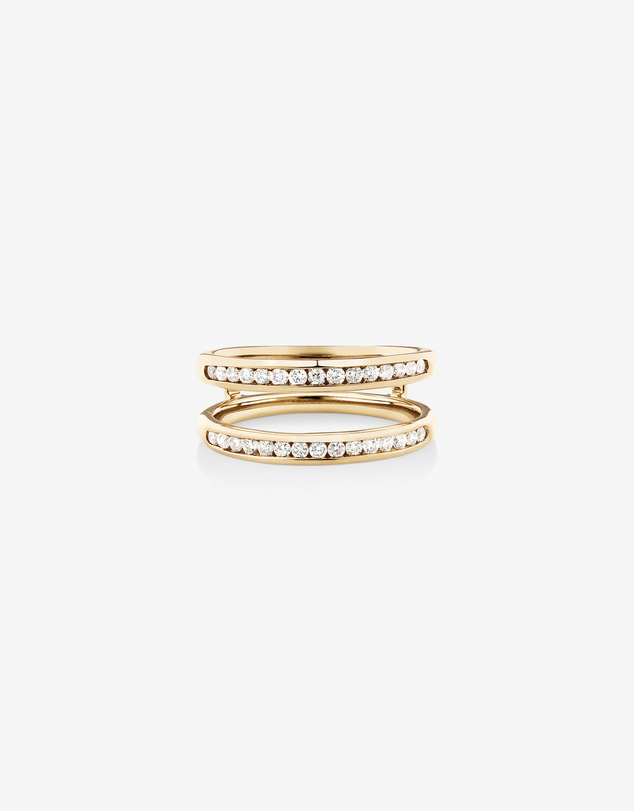 Michael Hill - Evermore Enhancer Ring with 0.40 Carat TW Diamonds in 14kt Yellow Gold