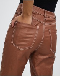 DRICOPER DENIM - Betzy Coated Copper Jeans