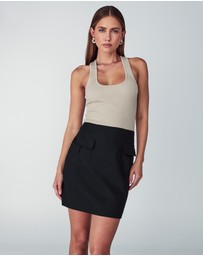 Willa - Lagoon Mini Skirt