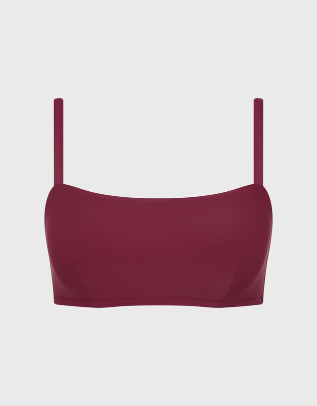BONDI BORN - Anja Bikini Top - Mulberry (Sculpteur®)