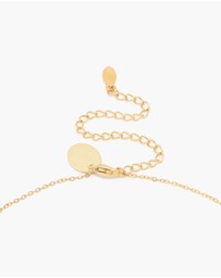 Lovisa - Waterproof Gold Plated Stainless Steel Cubic Zirconia Taurus Zodiac Sign Necklace