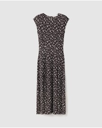 M.N.G - Floral-Print Midi-Dress