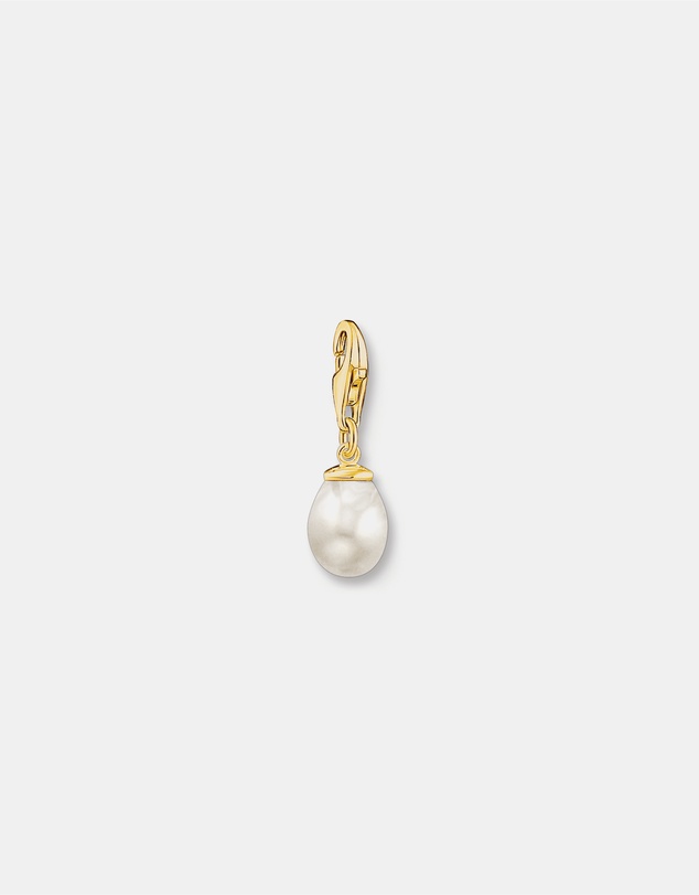 THOMAS SABO - Charm Pendant Pearl Gold Plated