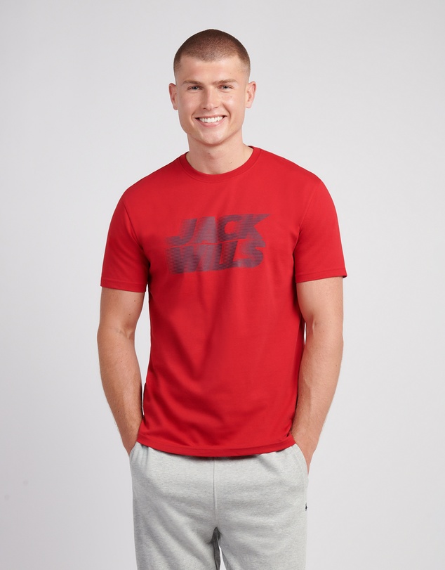 Jack Wills - Layered Logo Graphic T-Shirt