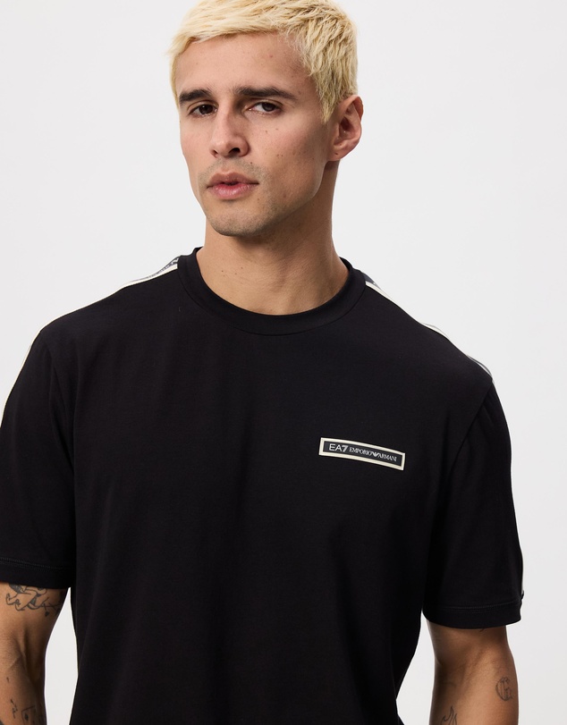 Emporio Armani EA7 - SS Train Logo Series Man Tee Tape