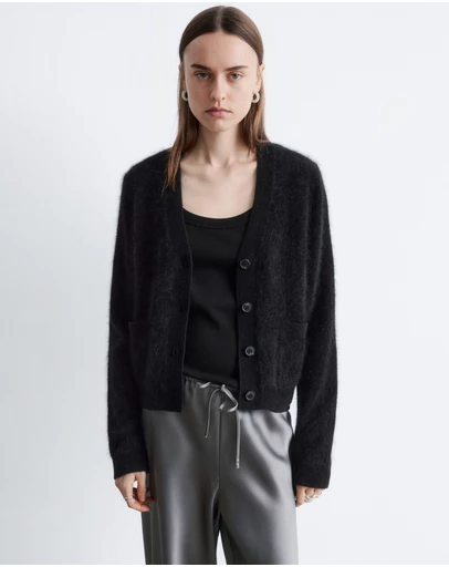 & Other Stories - Cropped Cashmere Cardigan