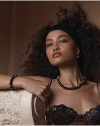 Amber Sceats - Sorrento Bracelet in Black