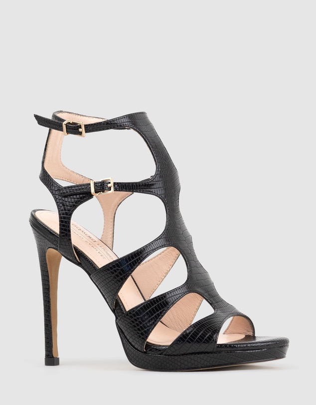 Edward Meller - WARRIOR110 Gladiator Platform Sandal