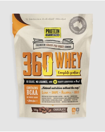 Protein Supplies Australia - 360Whey (WPI+WPC Combo) Chocolate