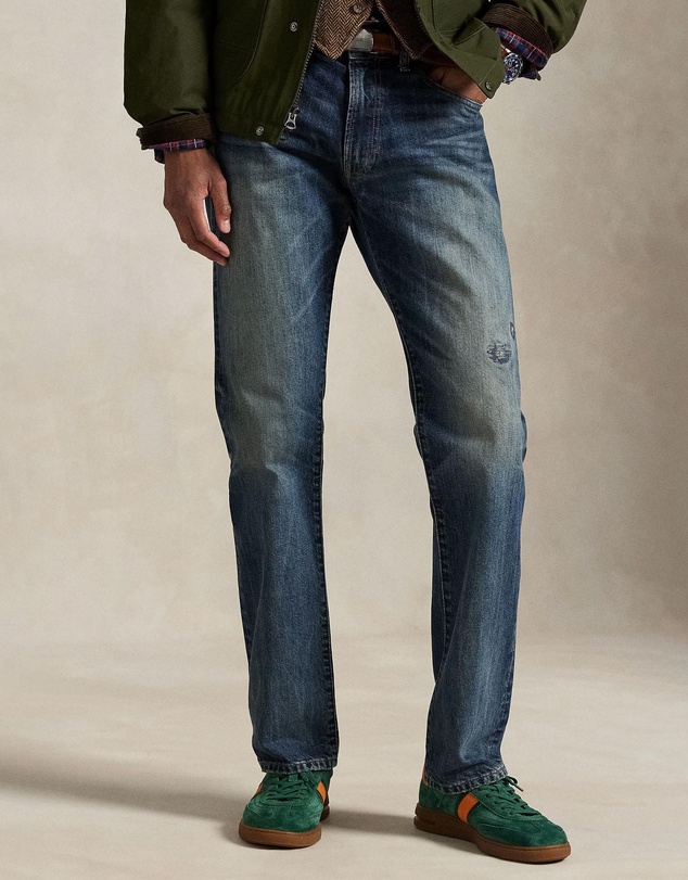 Polo Ralph Lauren - Hampton Straight Distressed Jeans